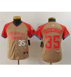 Youth American League 35 Adley Rutschman Cream 2024 All Star Limited Stitched Jersey 1