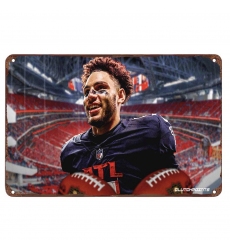 Atlanta Falcons Aluminum Sign 12x8 Inch Drake London 002