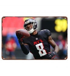 Atlanta Falcons Aluminum Sign 12x8 Inch Kyle Pitts 001