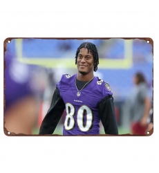 Baltimore Ravens Aluminum Sign 12x8 Inch Isaiah Likely 001