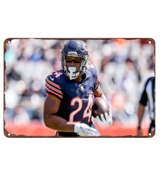 chicago bears Aluminum Sign 12x8 Inch Khalil Herbert 001