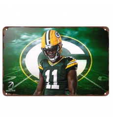 Green Bay Packers Aluminum Sign 12x8 Inch Jayden Reed 002