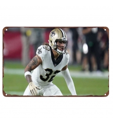 New Orleans Saints Aluminum Sign 12x8 Inch Tyrann Mathieu 001