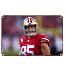 San Francisco 49ers Aluminum Sign George Kittle 006