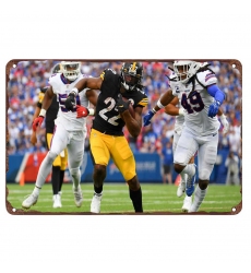 Pittsburgh Steelers Aluminum Sign 12x8 Inch Najee Harris 001