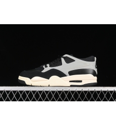 AIR JORDAN 4 REMASTERED BLACK SAIL COCONUT MILK GYM RED