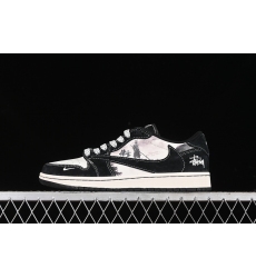 TRAVIS SCOTT X FRAGMENT DESIGN X AIR JORDAN 1 LOW OG SP WHITE BLACK XZ3368 555