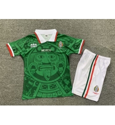 Youth Retro Soccer Jerseys Mexico