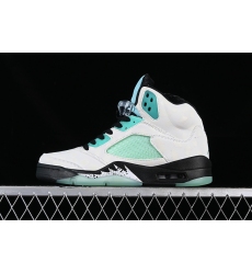 AIR JORDAN 5 ISLAND GREEN WHITE GREEN BLACK CN2932 100