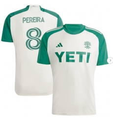 Mens Austin FC Daniel Pereira adidas Tan 2024 The Armadillo Kit Replica Player Jersey