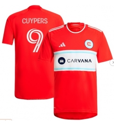 Men's Chicago Fire Hugo Cuypers adidas Red 2024 Return To Red Replica Player Jersey Men's Chicago Fire Hugo Cuypers adidas Red 2024 Return To Red Replica Player Jersey