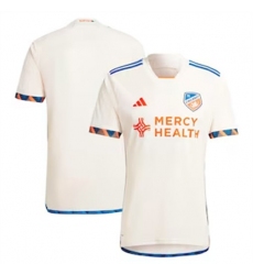 Men FC Cincinnati Blank 2024 25 Away Replica White