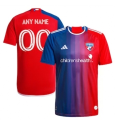 Men FC Dallas Custom 2024 25 Home Replica Blaze Red