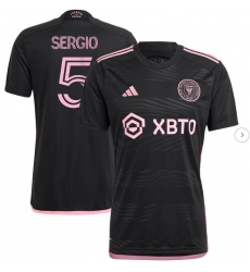 Men's Inter Miami CF Sergio Busquets adidas Pink 2024 2getherness Authentic Player Jersey