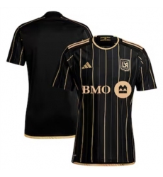 Men Los Angeles FC Blank 2024 25 Home Replica Black