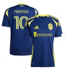 Mens Nashville SC Hany Mukhtar adidas Navy 2025 The Heart of Nashville Kit Replica Player Jersey Mens Nashville SC Hany Mukhtar adidas Navy 2025 The Heart of Nashville Kit Replica Player Jersey