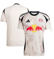 Men New York Red Bulls adidas Tan 2025 Stone Kit Replica Jersey Men New York Red Bulls adidas Tan 2025 Stone Kit Replica Jersey