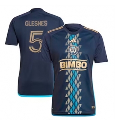 Men Philadelphia Union Jakob Glesnes 2024 25 Home Replica Navy