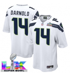 Men Women Youth Seattle Seahawks #14 Sam Darnold 2025 2026 Super Bowl LX F U S E Stitched NFL Jersey White Men Women Youth Seattle Seahawks #14 Sam Darnold 2025 2026 Super Bowl LX F U S E Stitched NFL Jersey White