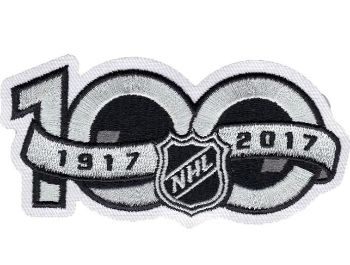 Youth New York Rangers NHL 100th Anniversary Patch Biaog